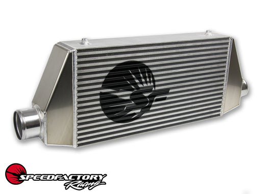 SpeedFactory Racing HPX Side Inlet/Outlet Universal Front Mount Intercooler - 3" Inlet / 3.5" Outlet (1000HP-1200HP)