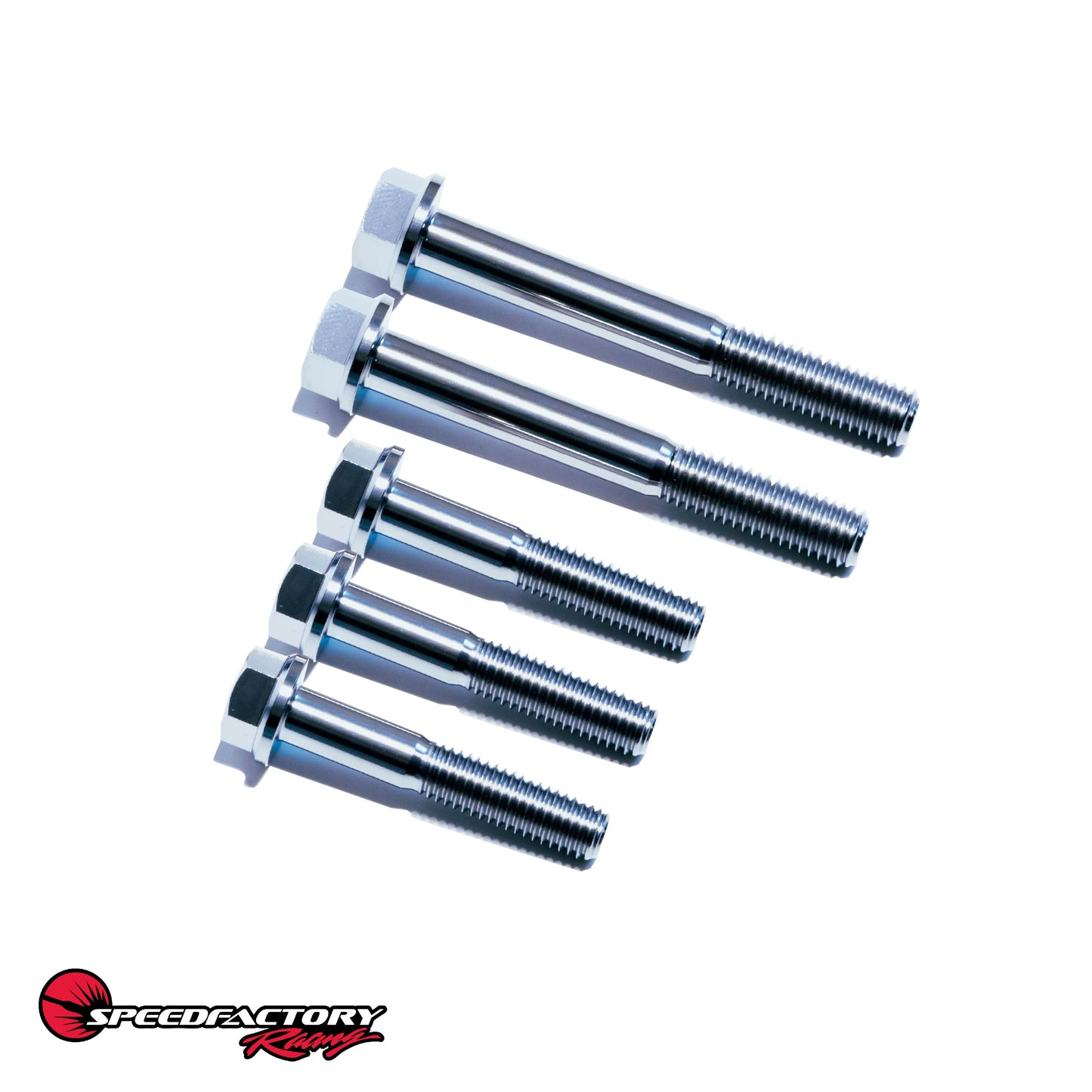 SpeedFactory Racing Titanium Shift Arm Housing 5pc Bolt Kit for B-Series AWD