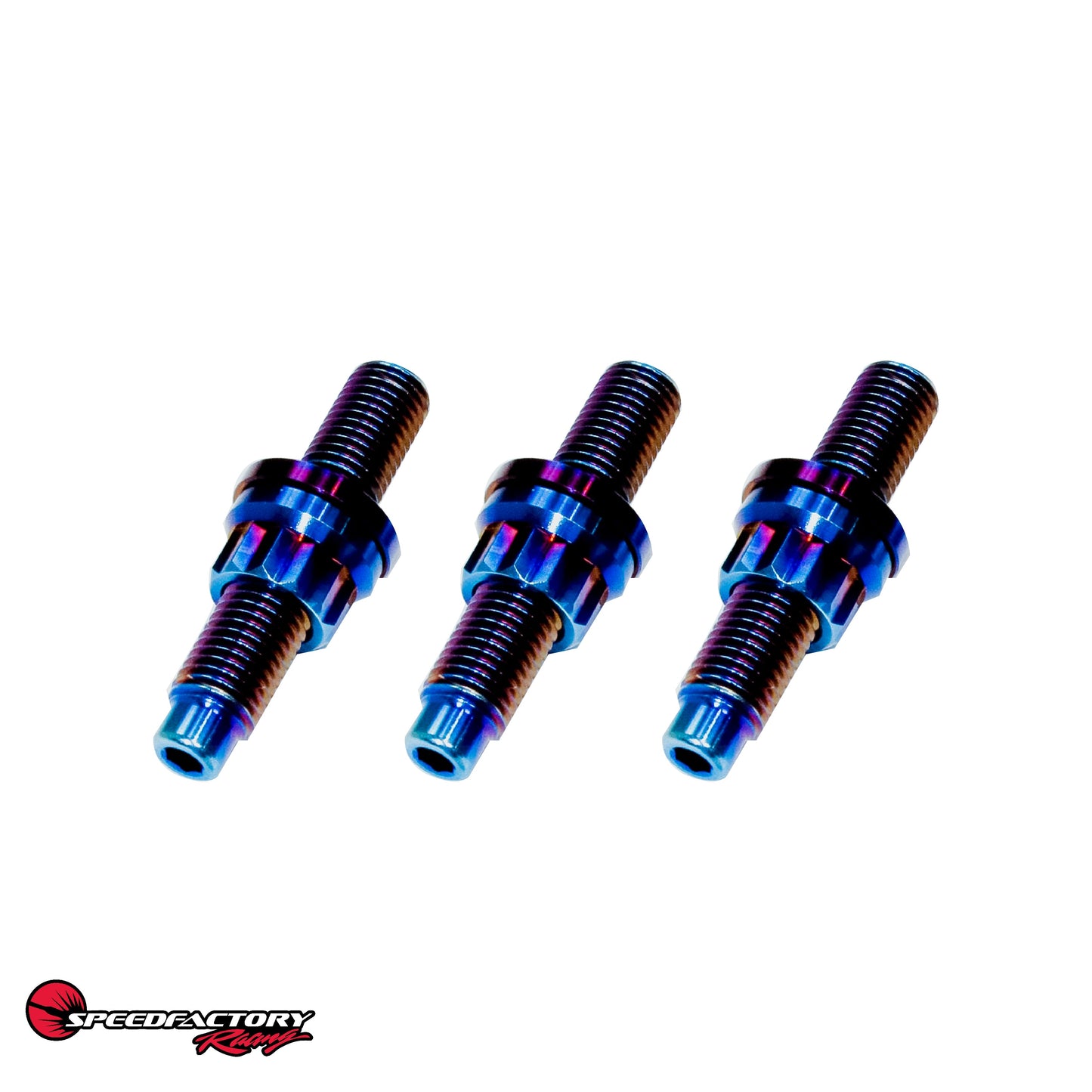 SpeedFactory Racing Honda / Acura Titanium K Series Exhaust Manifold Stud Kits